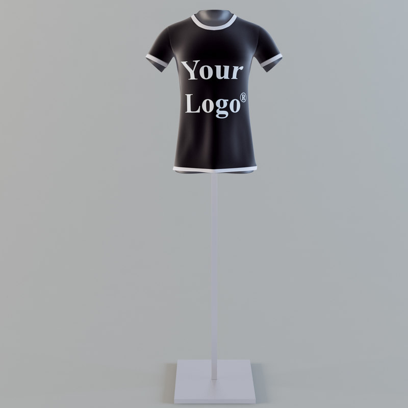 t shirt mannequin photography