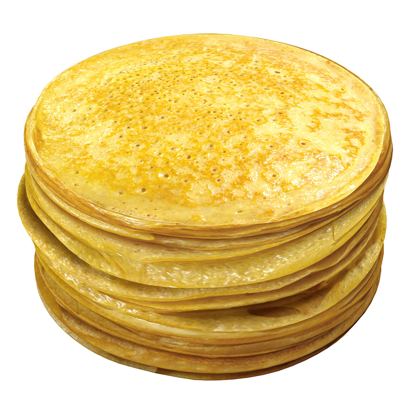 pancakes 2 3d max