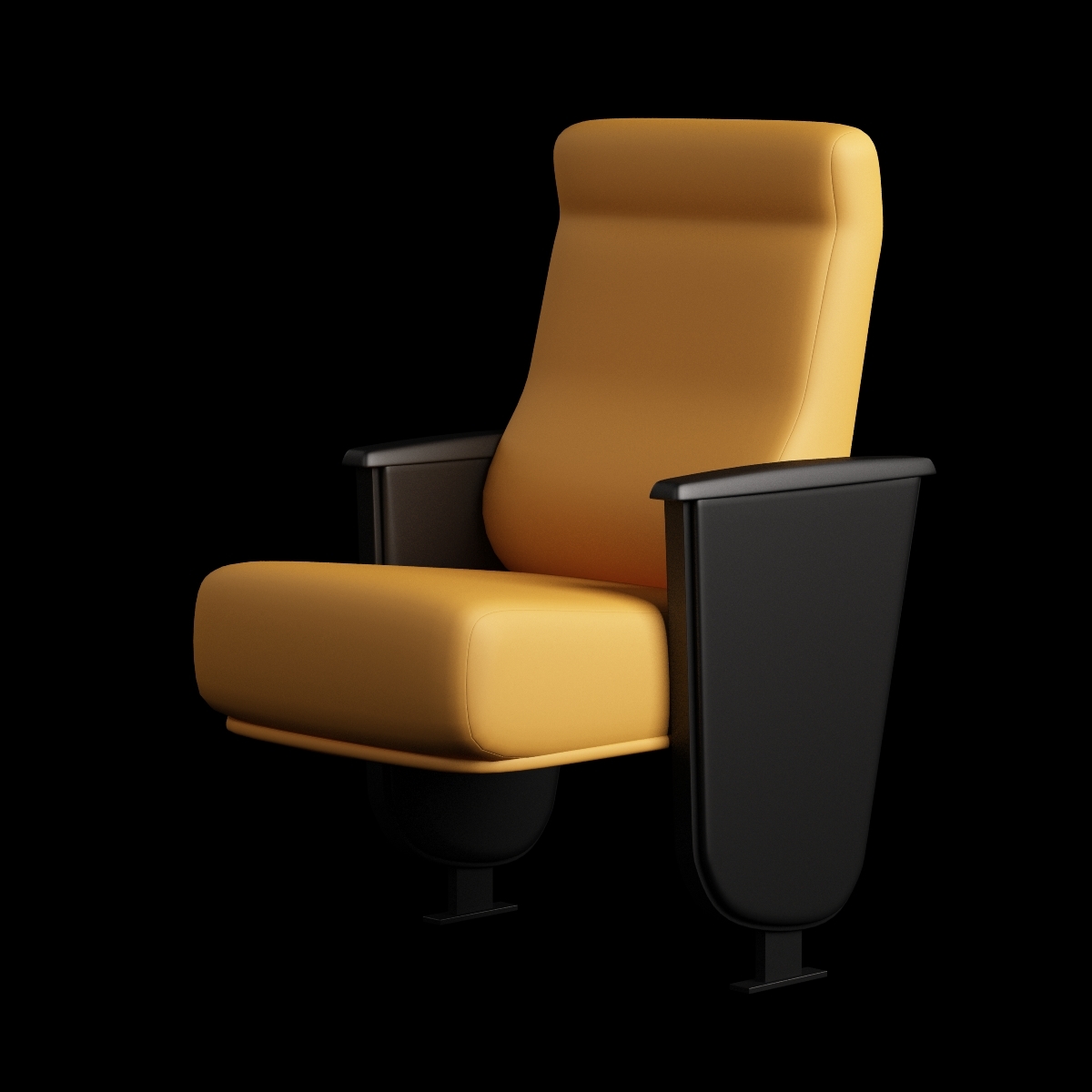 3d Model Armchair Arm Auditorium