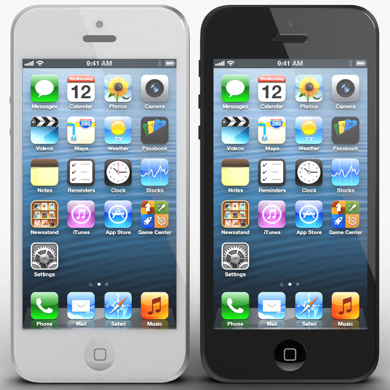 3d apple iphone 5