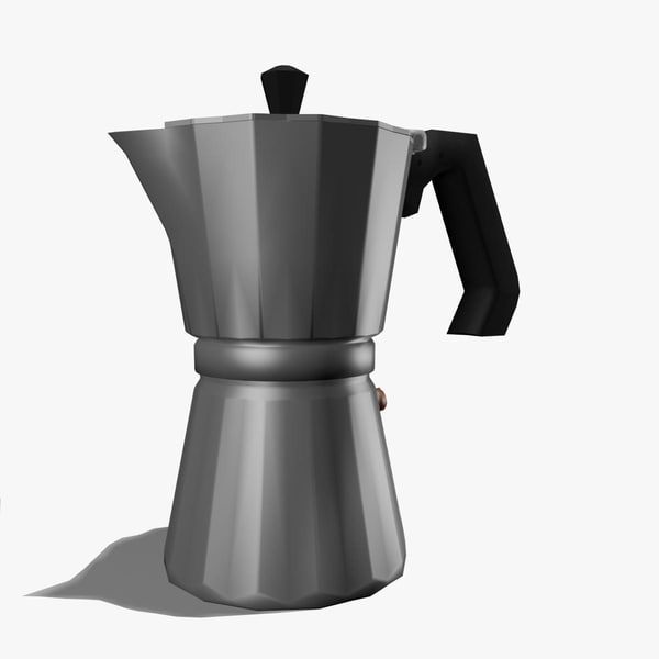 modelo 3d Cafetera Italiana - TurboSquid 746310