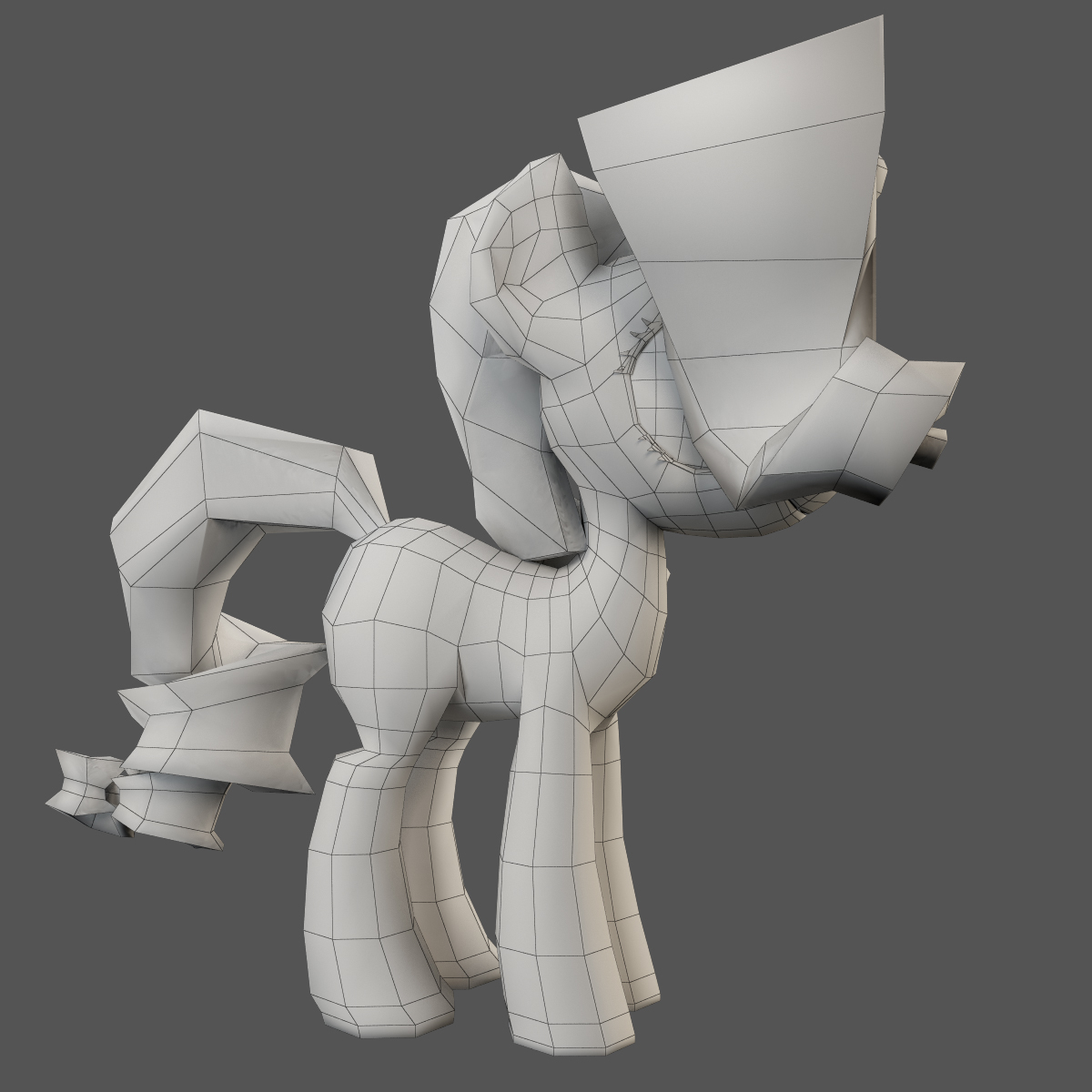 我的小马驹稀有3d模型