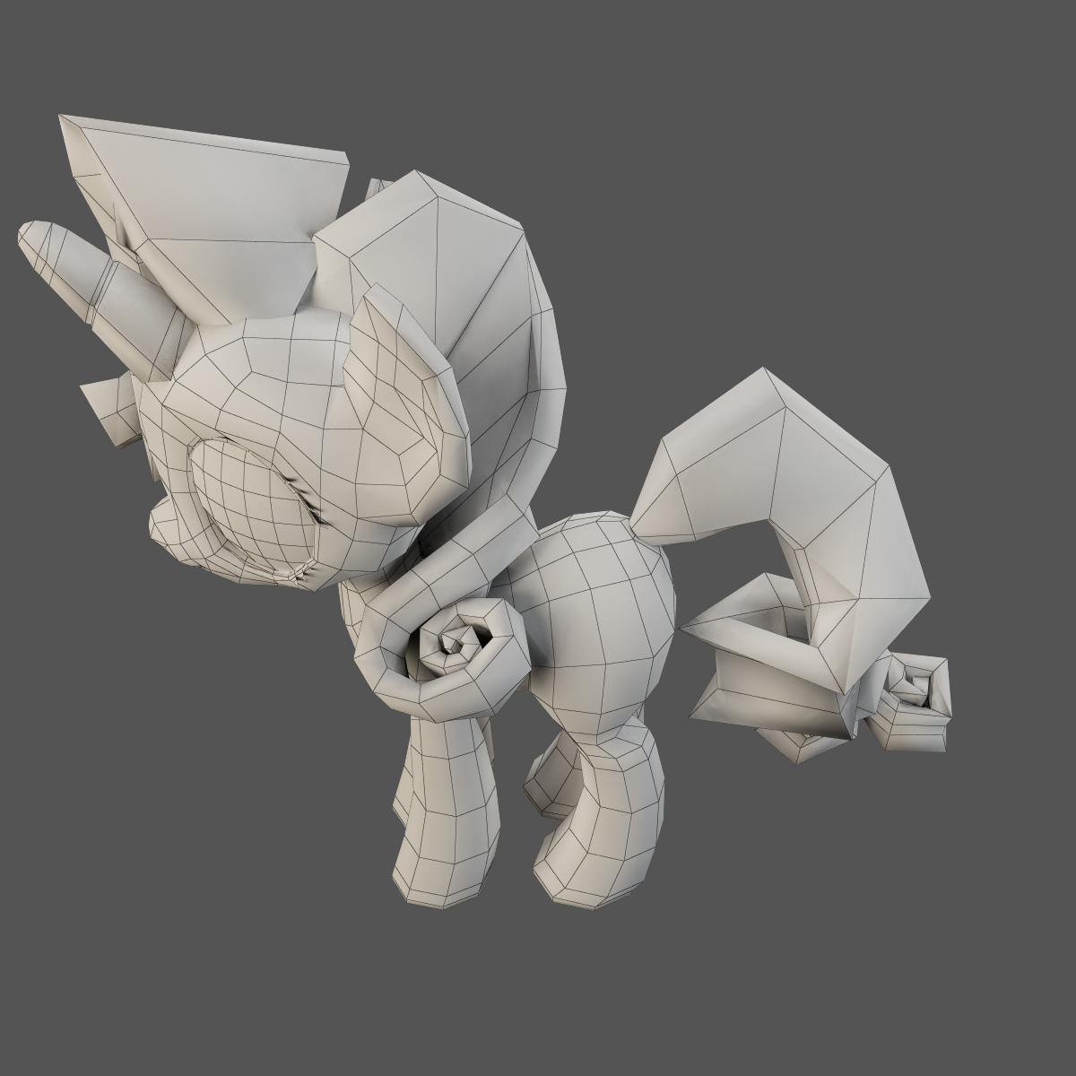 我的小马驹稀有3d模型