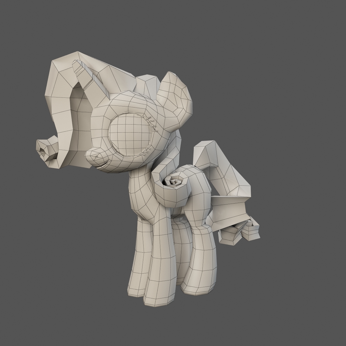 我的小马驹稀有3d模型