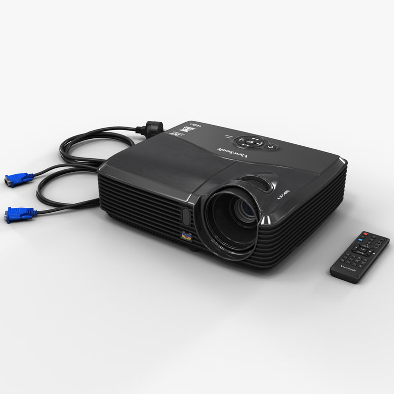 3d model hdmi projector viewsonic pjd5133 3d model hdmi projector viewsonic pjd5133