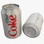 diet coke 3d obj