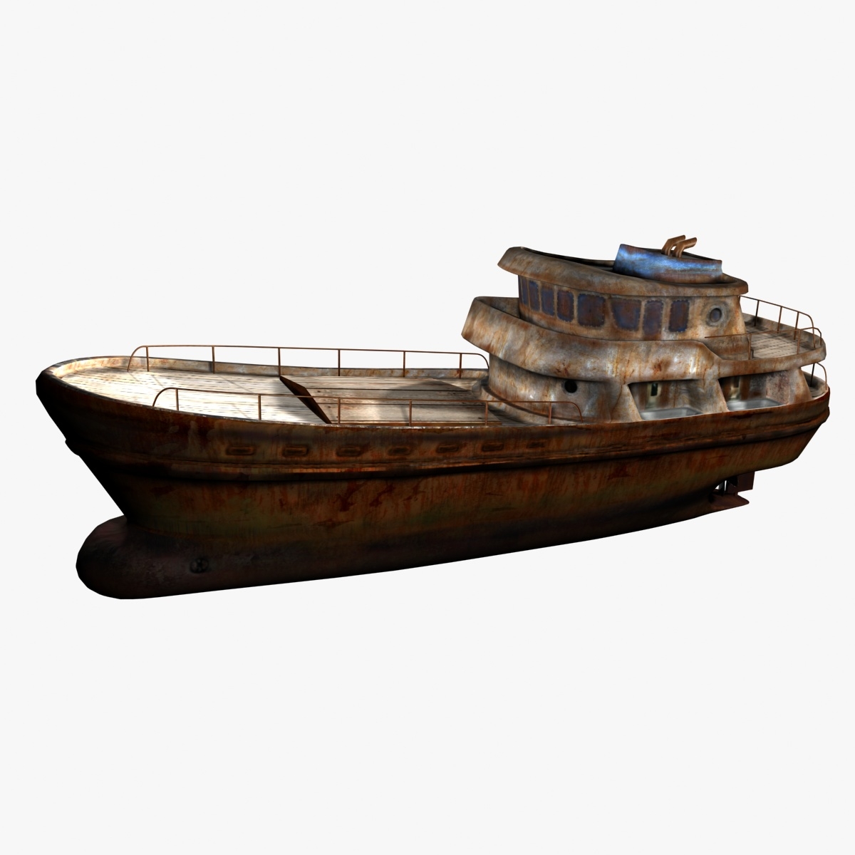 old cargo ship 3d ma