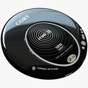 3d model cd player coby