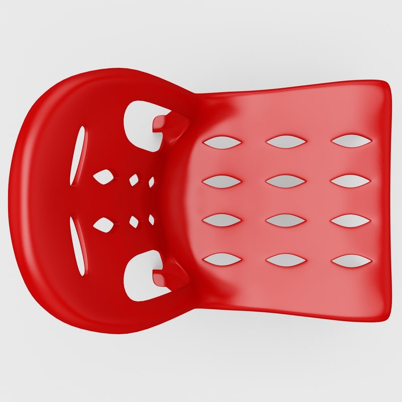 3ds max monobloc chair 5