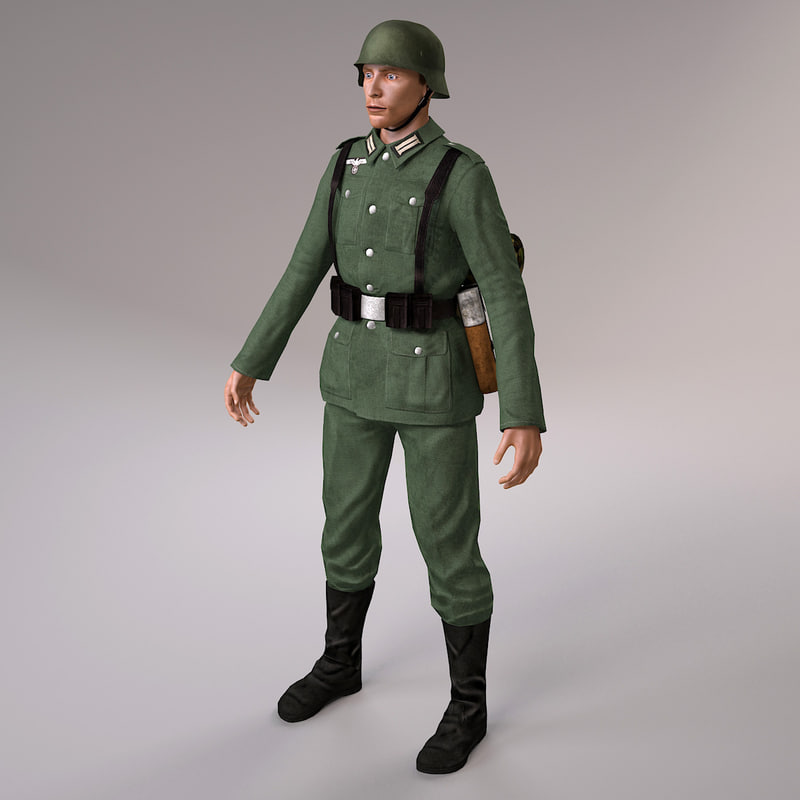 3ds wehrmacht soldier