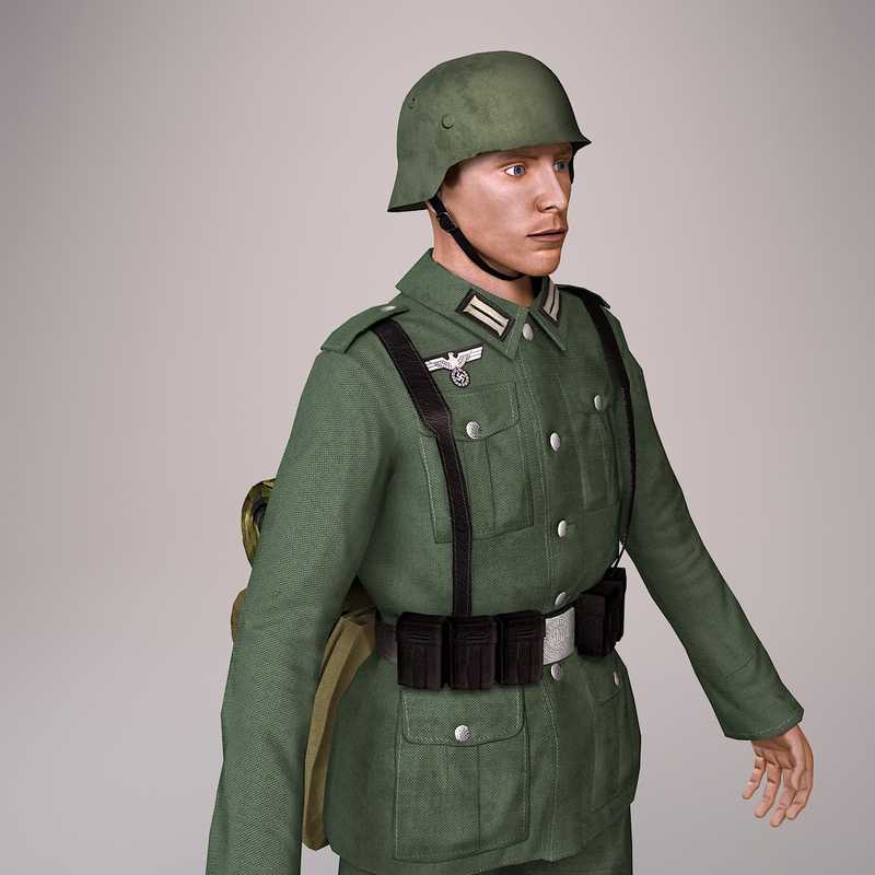 3ds wehrmacht soldier