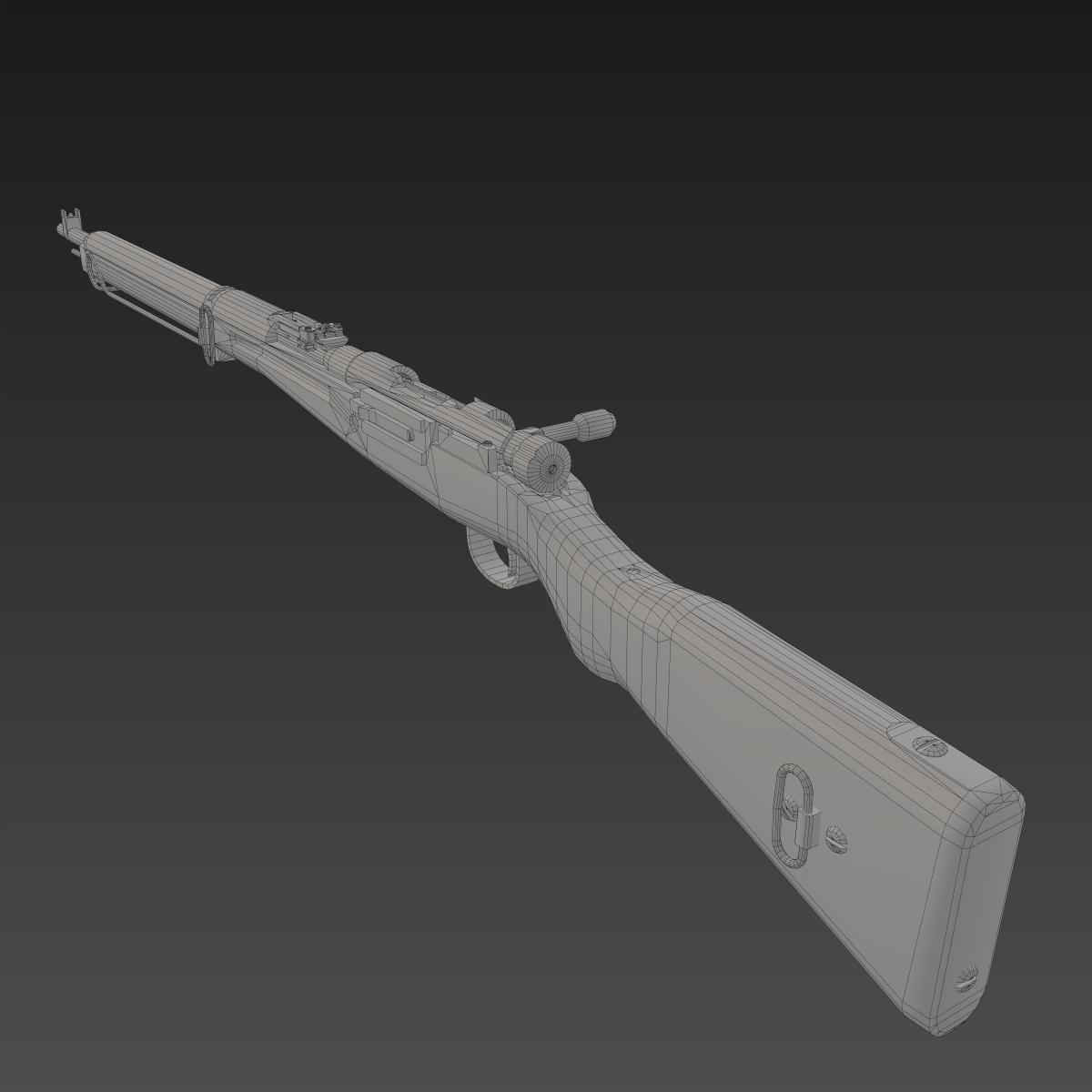 arisaka type 99 rifle 3d x