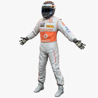 Racing Driver Mercedes