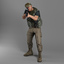 3d model soldier mercenary settings