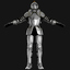 3d 16th century plate armor model