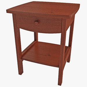 3d night stand table winsome
