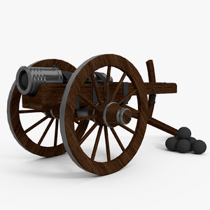 3d spanish cannon