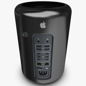 3d apple mac pro 2013