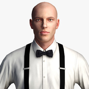 businessman - character games 3d max