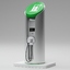 electric vehicle charging station 3d max