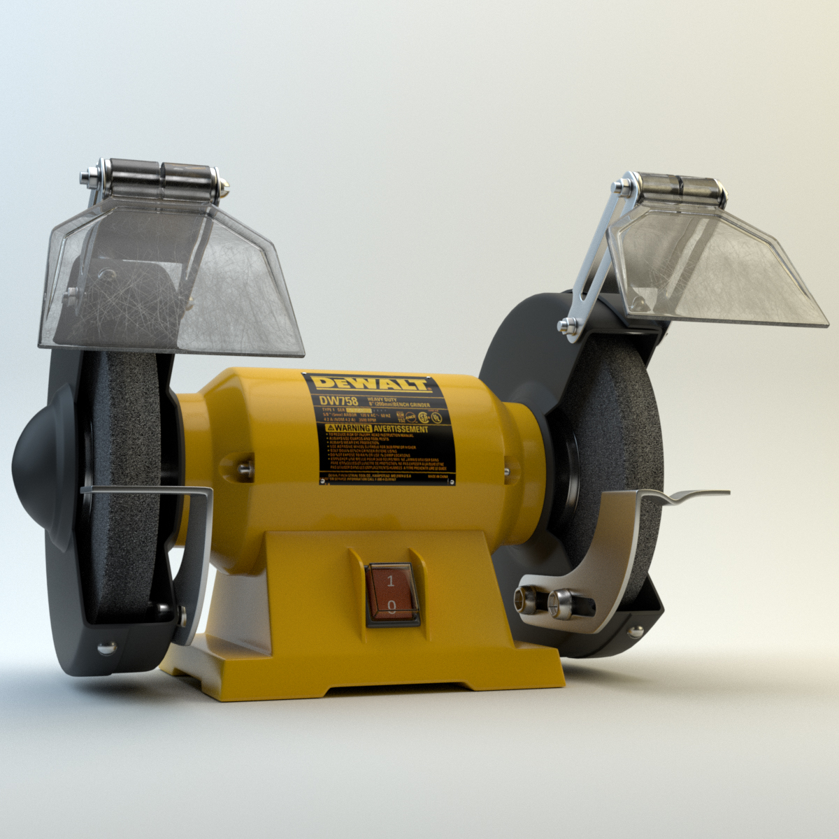 3d heavy duty bench grinder