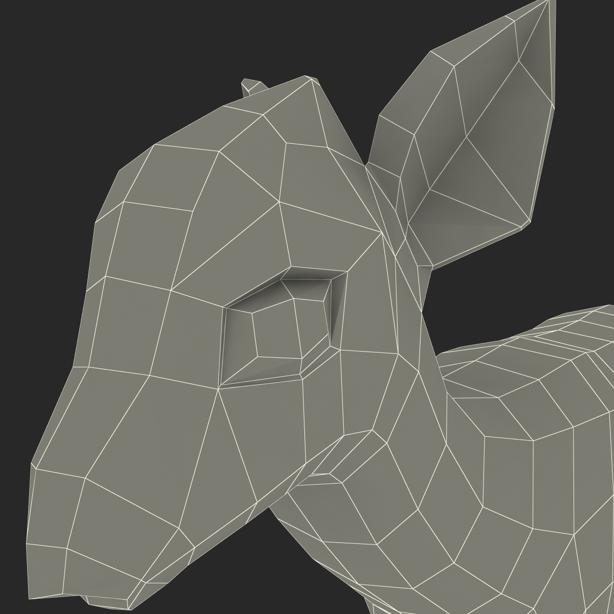 3d kirk s dikdik model