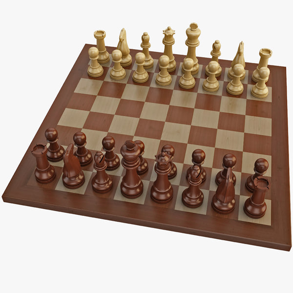 chess 2 3d model