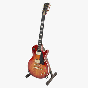 3ds max gibson les paul supreme