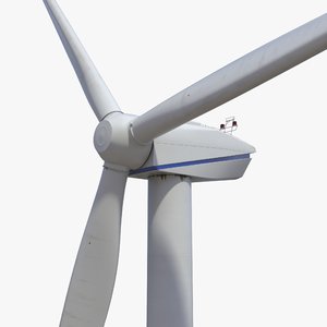 photorealistic wind turbine 3d model