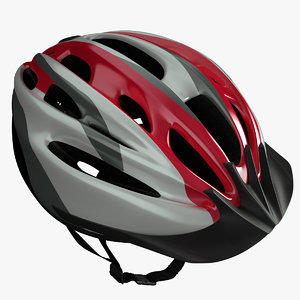 3d model bicycle helmet