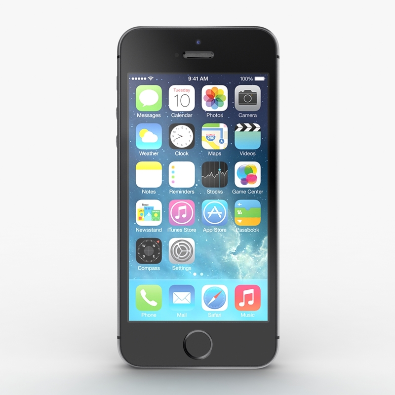 3d apple iphone 5s