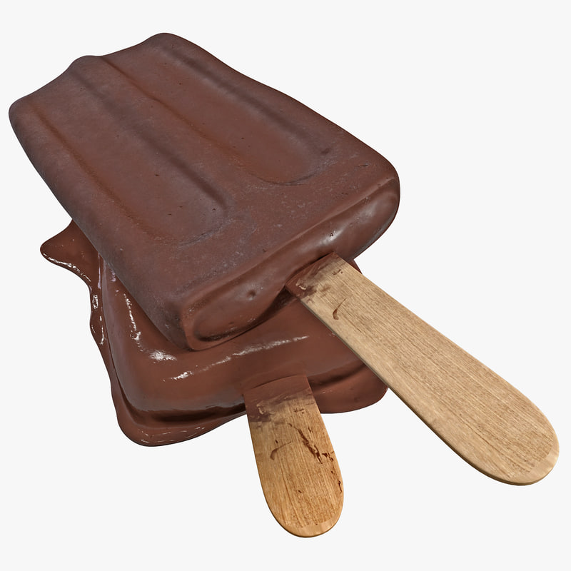 3d model fudgesicle fudge