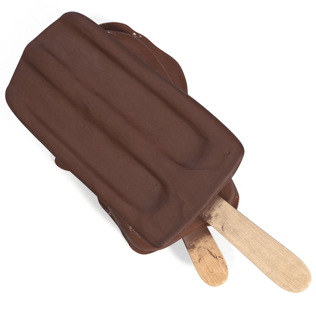 3d model fudgesicle fudge