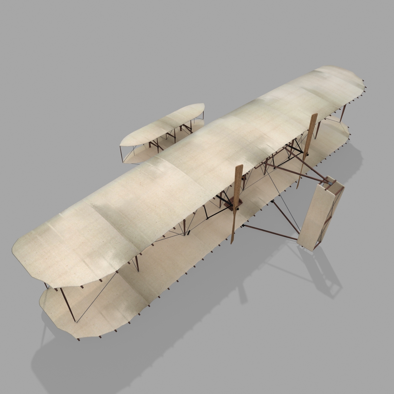 Wright Flyer 1903 Brothers 3d Model