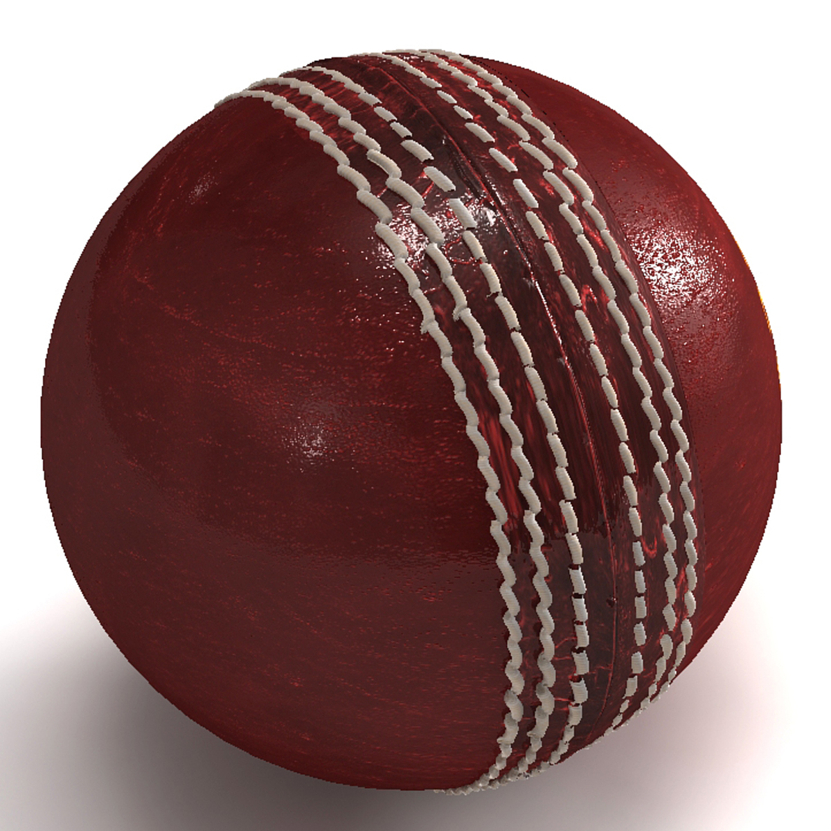 max new red leather cricket ball