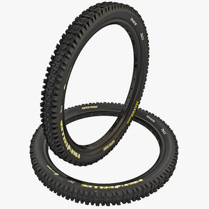 3d model of mountain bike tire maxxis