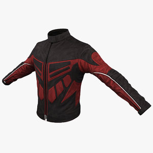 3ds max motorcycle jacket