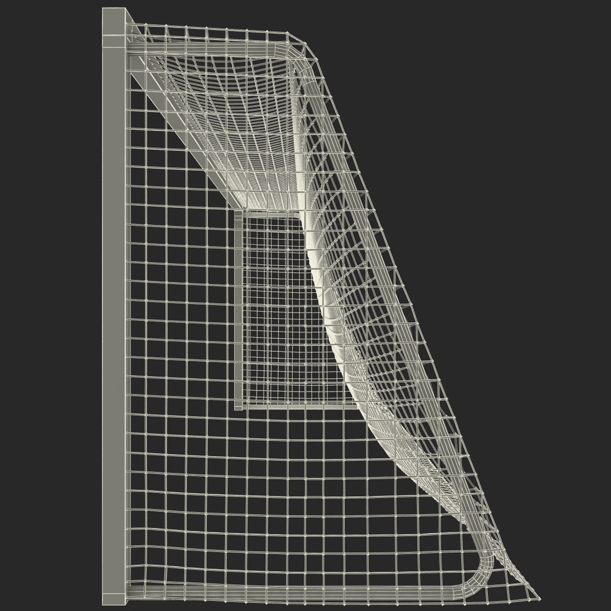3d Soccer Goal Model