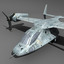 3ds max low- future aircraft