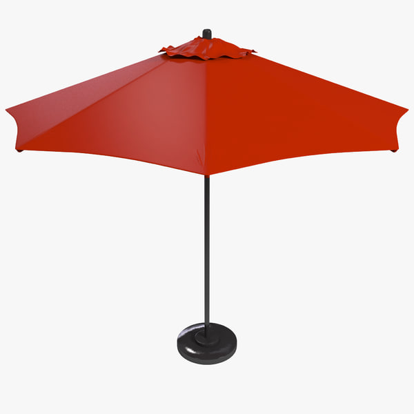 Patio Umbrella 3D Models for Download TurboSquid