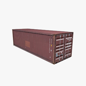 3d model container ready