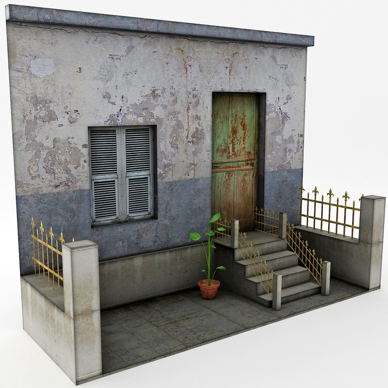 house games 3d model