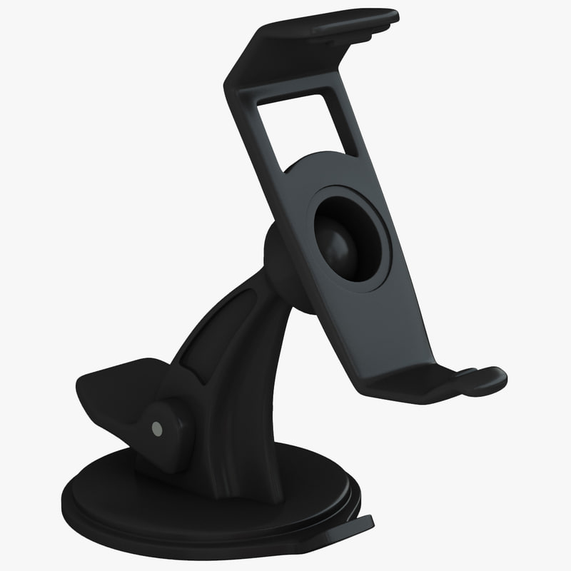 universal gps car mount 3d model