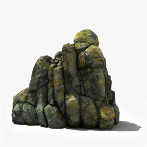 rocky formation 3d 3ds