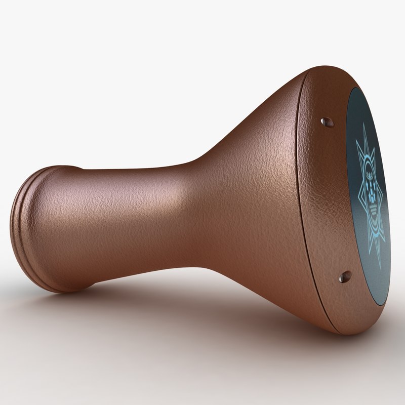 darbuka drum 3d model