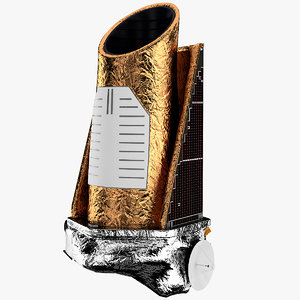 kepler telescope 3d model