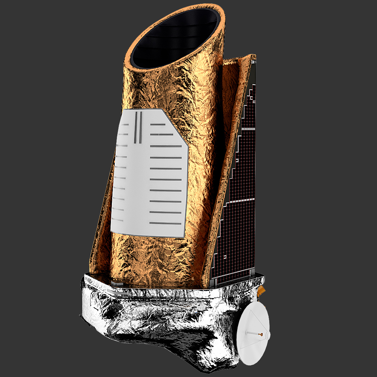 kepler telescope 3d model