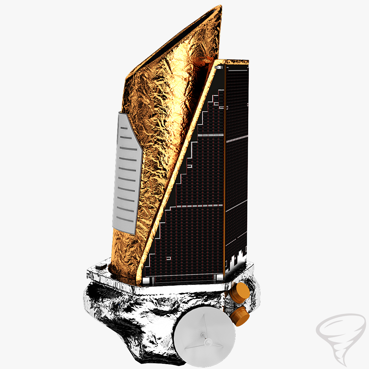 kepler telescope 3d model