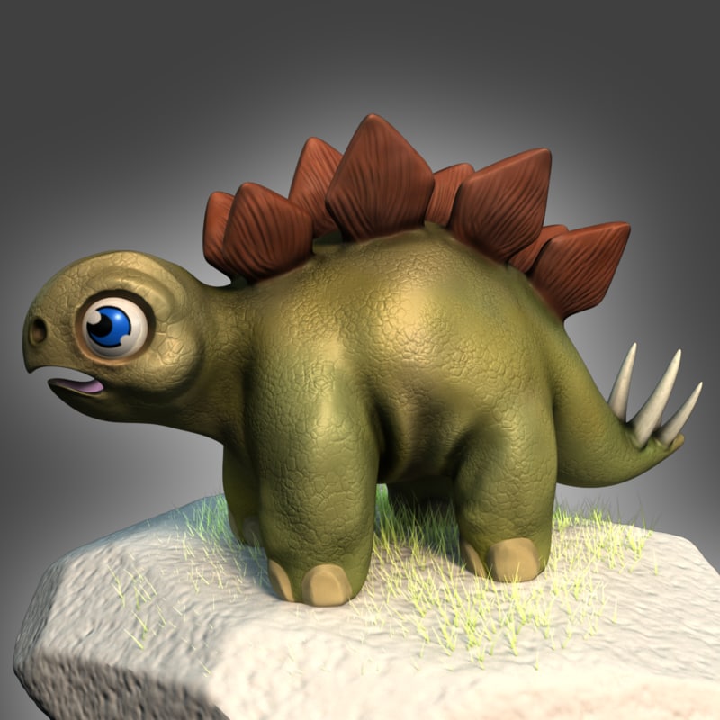 juvenile stegosaurus