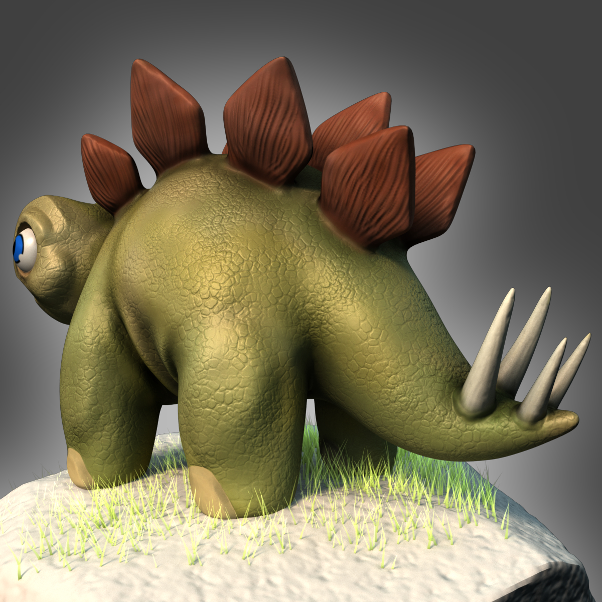 stegosaurus 3d google